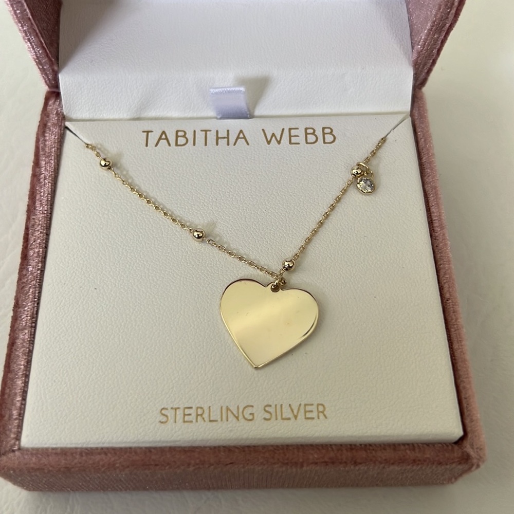 Tabitha Webb Heart Necklace